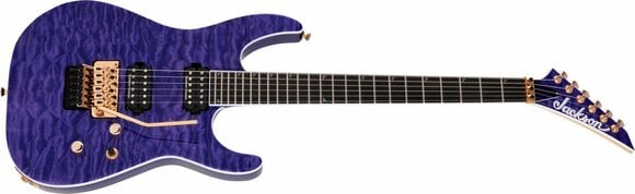 Electric guitar Jackson Pro Series Soloist SL2Q MAH EB Transparent Purple Burst - 3