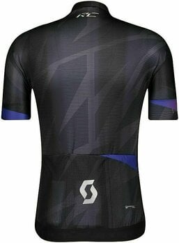 Велосипедна тениска Scott RC Supersonic Edt S/SL Джърси Black/Drift Purple L - 2