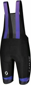 Biciklističke hlače i kratke hlače Scott Supersonic Edt. +++ Black/Drift Purple S Biciklističke hlače i kratke hlače - 2