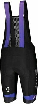 Cycling Short and pants Scott Supersonic Edt. +++ Black/Drift Purple 2XL Cycling Short and pants - 2