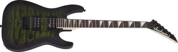Electric guitar Jackson JS Series Dinky Arch Top JS32Q DKA HT AH Transparent Green Burst - 3