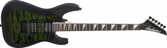 Electric guitar Jackson JS Series Dinky Arch Top JS32Q DKA HT AH Transparent Green Burst - 4
