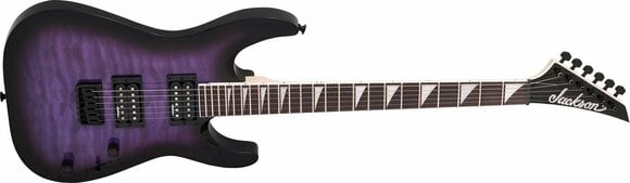Guitare électrique Jackson JS Series Dinky Arch Top JS32Q DKA HT AH Transparent Purple Burst - 4
