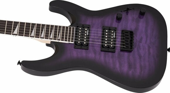 Electric guitar Jackson JS Series Dinky Arch Top JS32Q DKA HT AH Transparent Purple Burst - 6