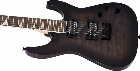 Electric guitar Jackson JS Series Dinky Arch Top JS32Q DKA HT AH Transparent Black Burst (Just unboxed) - 5