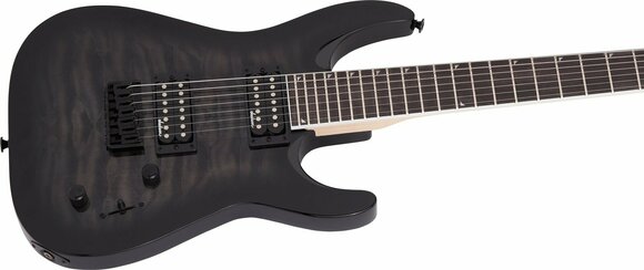 Guitare électrique Jackson JS Series Dinky Arch Top JS22Q-7 DKA HT AH Transparent Black Burst - 5