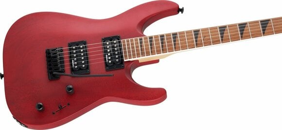 Guitare électrique Jackson JS Series Dinky Arch Top JS24 DKAM Caramelized MN Red Satin - 5