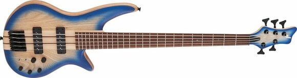5-saitiger E-Bass, 5-Saiter E-Bass Jackson Pro Series Spectra Bass SBA V JA Blue Burst - 4