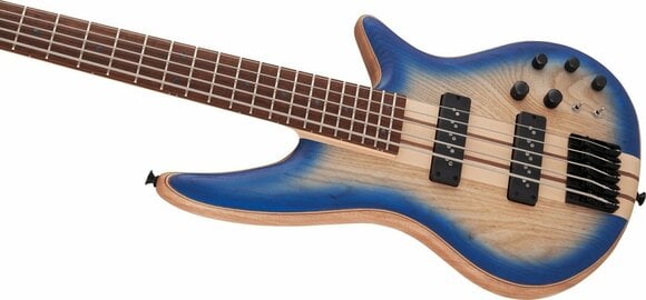 5-saitiger E-Bass, 5-Saiter E-Bass Jackson Pro Series Spectra Bass SBA V JA Blue Burst - 6