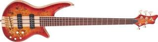 5 strunska bas kitara Jackson Pro Series Spectra Bass SB V JA Cherry Burst 5 strunska bas kitara - 2