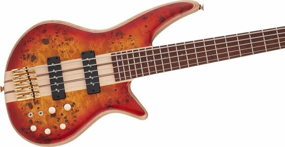 5-saitiger E-Bass, 5-Saiter E-Bass Jackson Pro Series Spectra Bass SB V JA Cherry Burst - 4