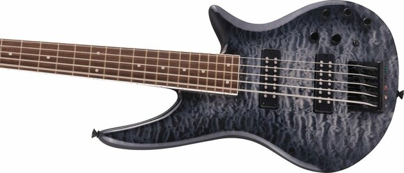 Pozostałe 5-strunowe gitary basowe Jackson X Series Spectra Bass SBXQ V IL Transparent Black Burst - 6