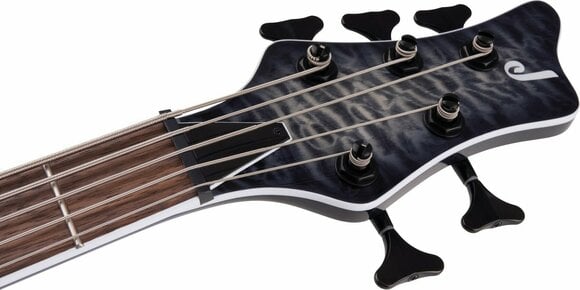 5-saitiger E-Bass, 5-Saiter E-Bass Jackson X Series Spectra Bass SBXQ V IL Transparent Black Burst - 7