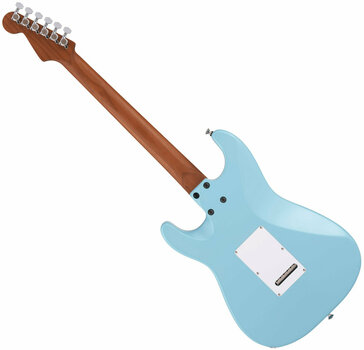Guitare électrique Jackson MJ Series Signature Misha Mansoor So-Cal 2PT Caramelized MN Daphne Blue - 2