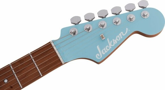 Guitare électrique Jackson MJ Series Signature Misha Mansoor So-Cal 2PT Caramelized MN Daphne Blue - 7