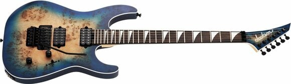 Guitarra elétrica Jackson MJ Series Dinky DKRP EB Transparent Blue Burst (Apenas desembalado) - 3