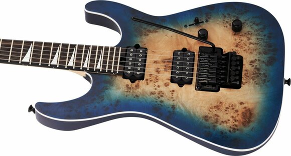 Guitarra elétrica Jackson MJ Series Dinky DKRP EB Transparent Blue Burst (Apenas desembalado) - 6