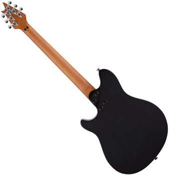 Elektrische gitaar EVH Wolfgang Special QM Baked MN Charcoal Burst - 2