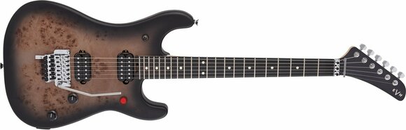 Elektrische gitaar EVH 5150 Series Deluxe Poplar Burl EB Black Burst - 4