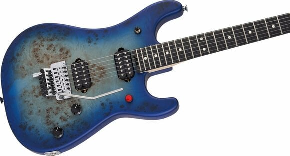 Elektrische gitaar EVH 5150 Series Deluxe Poplar Burl EB Aqua Burst - 3