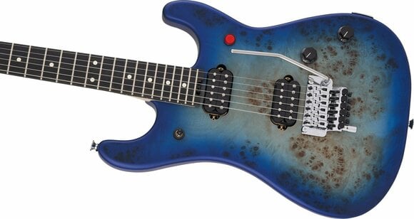 Gitara elektryczna EVH 5150 Series Deluxe Poplar Burl EB Aqua Burst - 4