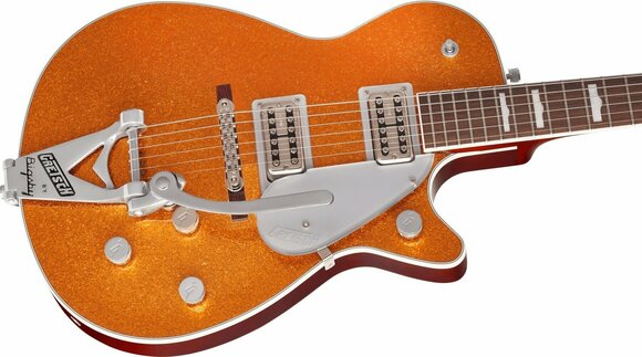 Električna kitara Gretsch G6129T-89VS Vintage Select 89 Sparkle Jet RW Gold Sparkle - 5