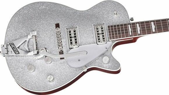Elektrická kytara Gretsch G6129T-89VS Vintage Select 89 Sparkle Jet RW Silver Sparkle - 5