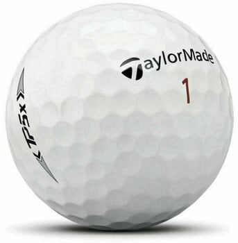 Nova loptica za golf TaylorMade TP5x Golf Ball White - 3