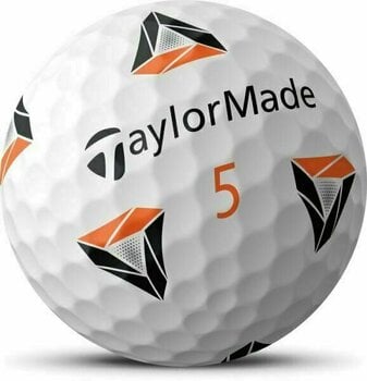 Golfová loptička TaylorMade TP5x pix Golf Ball White - 3