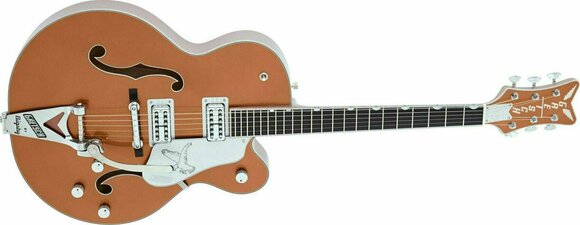 Halvakustisk gitarr Gretsch G6136T LE Falcon 2-Tone Copper-Sahara Metallic Halvakustisk gitarr - 4