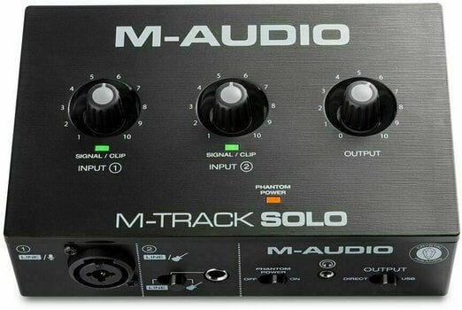 USB audio převodník - zvuková karta M-Audio M-Track Solo - 2