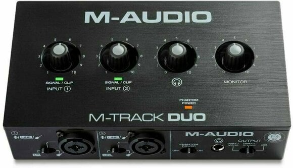 USB audio prevodník - zvuková karta M-Audio M-Track Duo - 2