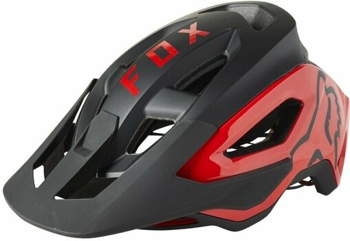Fietshelm FOX Speedframe Pro Helmet Black/Red L Fietshelm - 2