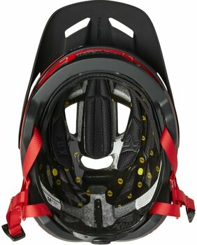 Kerékpár sisak FOX Speedframe Pro Helmet Black/Red L Kerékpár sisak - 5
