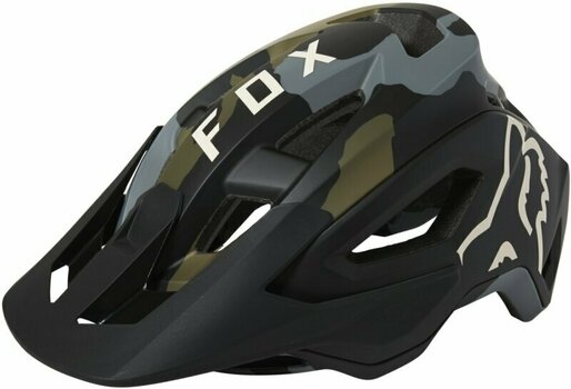 Bike Helmet FOX Speedframe Pro Helmet Green Camo S Bike Helmet - 2