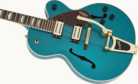 Semi-Acoustic Guitar Gretsch G2410TG Streamliner Hollow Body IL Ocean Turquoise - 6
