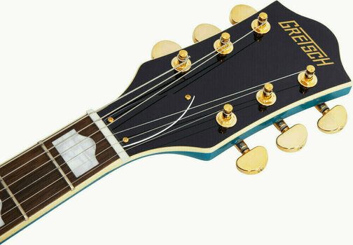 Semi-akoestische gitaar Gretsch G2410TG Streamliner Hollow Body IL Ocean Turquoise - 7