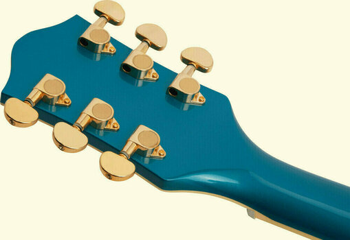 Semi-akoestische gitaar Gretsch G2410TG Streamliner Hollow Body IL Ocean Turquoise - 8