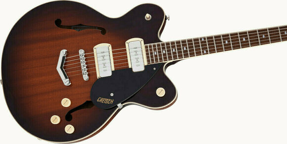 Semi-akoestische gitaar Gretsch G2622-P90 Streamliner Center Block P90 IL Havana Burst - 5