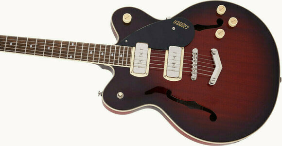 Semi-akoestische gitaar Gretsch G2622-P90 Streamliner Center Block P90 IL Claret Burst - 6