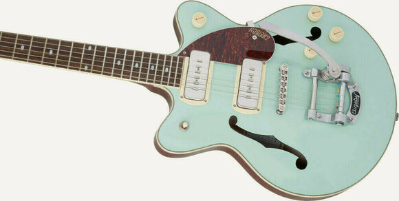 Semiakustická gitara Gretsch G2655T-P90 Streamliner Center Block Jr P90 IL Two-Tone Mint Metallic - 6