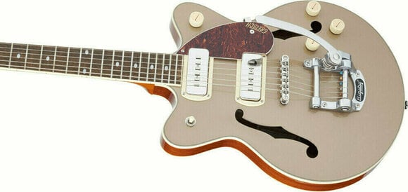 Semiakustická gitara Gretsch G2655T-P90 Streamliner Center Block Jr P90 IL Two-Tone Sahara Metallic - 6