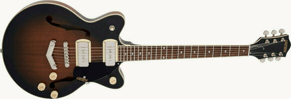 Semi-akoestische gitaar Gretsch G2655-P90 Streamliner Center Block Jr P90 IL Brownstone - 3