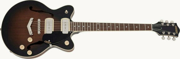 Semi-akoestische gitaar Gretsch G2655-P90 Streamliner Center Block Jr P90 IL Brownstone - 4