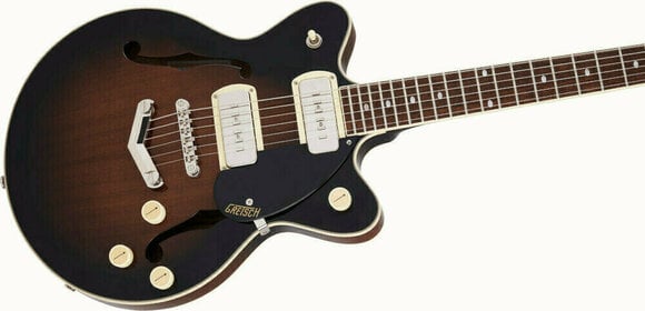 Semi-akoestische gitaar Gretsch G2655-P90 Streamliner Center Block Jr P90 IL Brownstone - 5