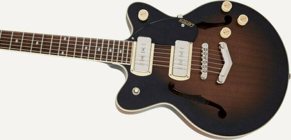 Semi-Acoustic Guitar Gretsch G2655-P90 Streamliner Center Block Jr P90 IL Brownstone Semi-Acoustic Guitar - 6