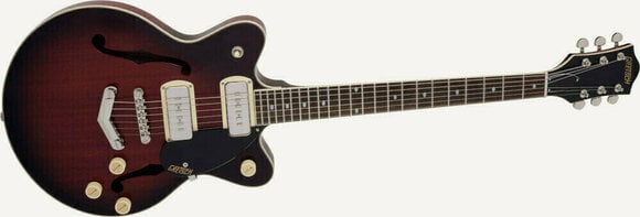 Semi-akoestische gitaar Gretsch G2655-P90 Streamliner Center Block Jr P90 IL Claret Burst - 3