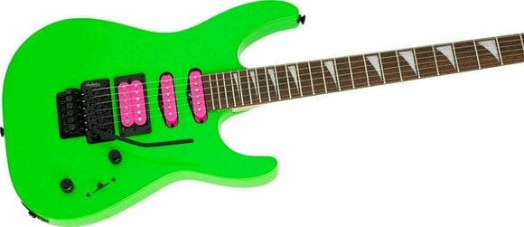 Elektrische gitaar Jackson X Series Dinky DK3XR HSS IL Neon Green - 5