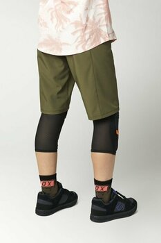 Spodnie kolarskie FOX Womens Flexair Lite Short No Liner Olive Green XS Spodnie kolarskie - 4