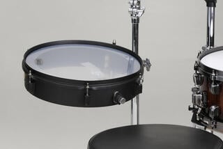 Мали бубањ Tama BST143MBK Metalworks Effect 14" Steel Matte Black Мали бубањ - 2
